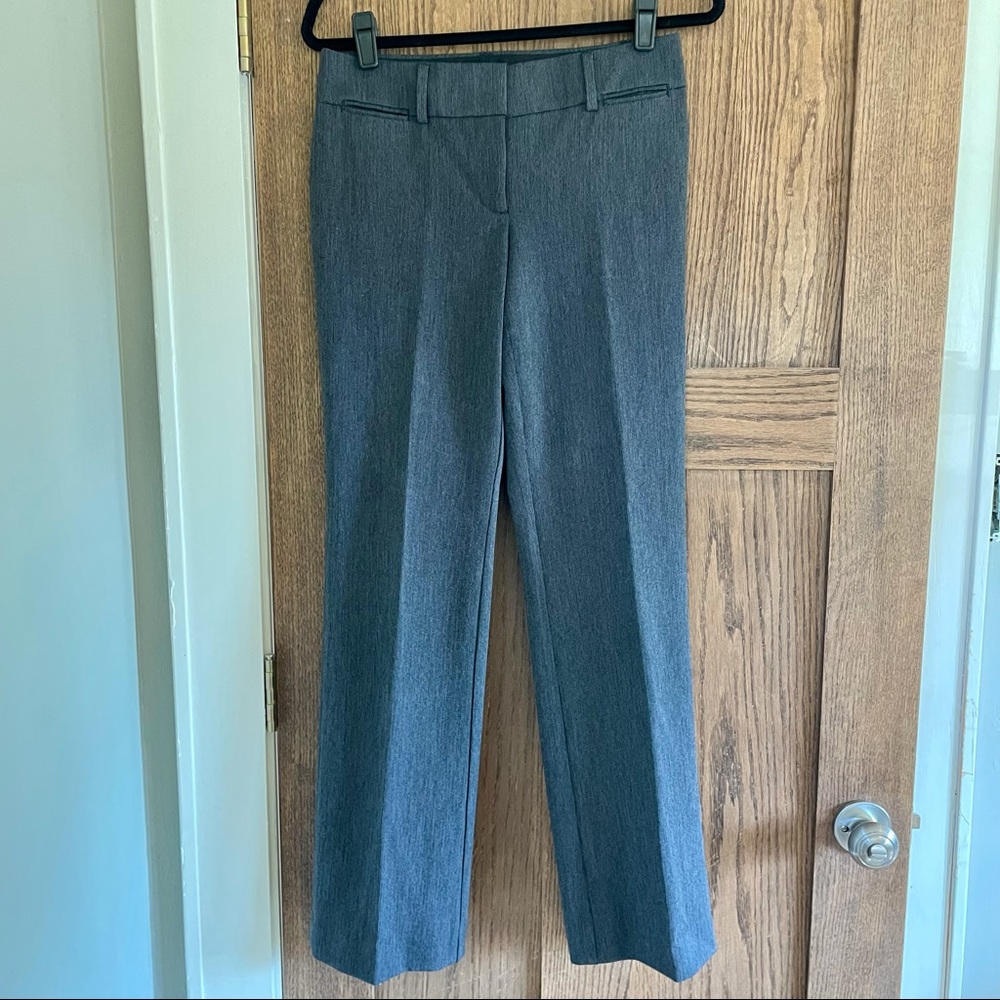 LOFT Charcoal Grey Trouser